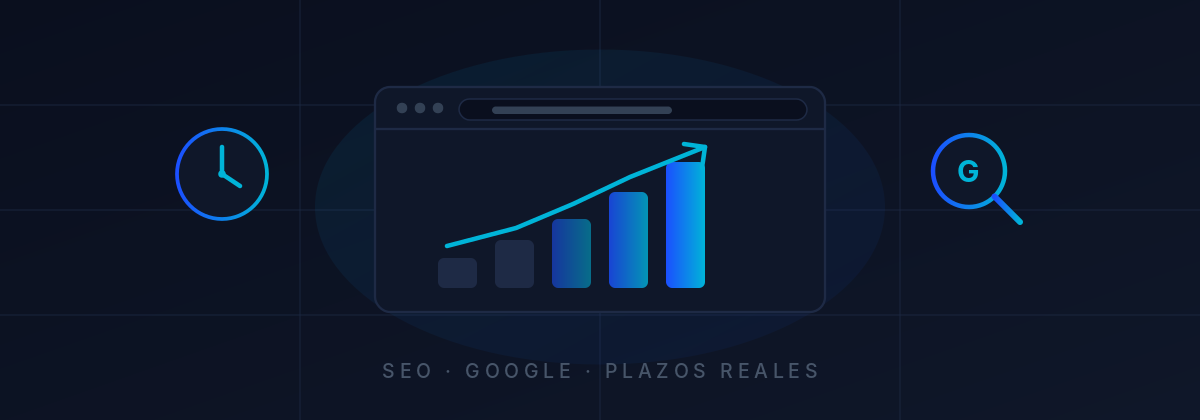 ¿Cuánto tarda una web en aparecer en Google? Plazos reales, sin humo